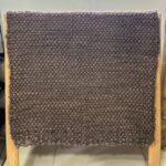 BAIXEIRO DE LÃ TRANÇADO 65 X 85 CM