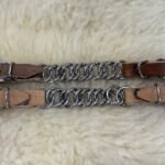 BARBELA INOX DUPLA COM COURO QM