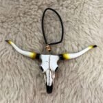 LONGHORN CRÂNIO CHIFRE P/ RETROVISOR