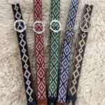 VINCHA DE COURO COM FITA PAMPA