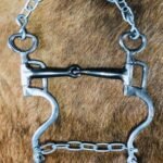 FREIO CAPÃO DO LEÃO INOX BOCAL DE FERRO BRIDÃO