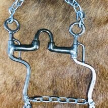 FREIO CRIOULO INOX BOCAL FERRO BOCAL 4 JOGO