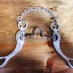 FREIO DE ALUMINIO PERNA RETA BOCAL QUADRADO TORCIDO