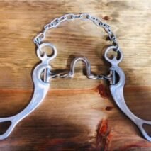 FREIO DE ALUMINIO PERNA RETA BOCAL QUADRADO TORCIDO